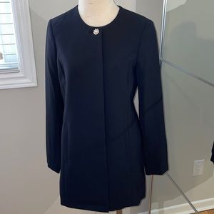 Karl Lagerfeld black elegant coat